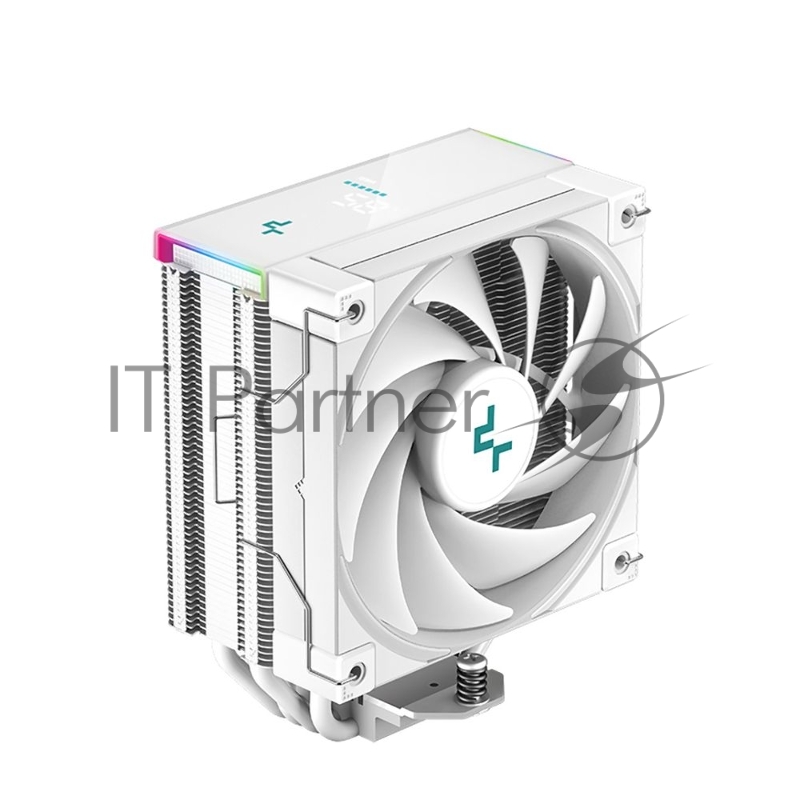 Вентилятор для процессора DeepCool AK400 DIGITAL Socket 1700/115X/1200/AM5/AM4, 120mm, 1850rpm, 28 дБА, 220W, PWM 4-pin, Al-Cu (R-AK400-WHADMN-G)