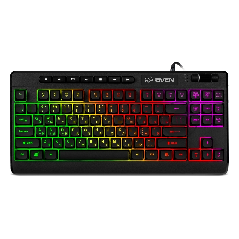 Клавиатура Sven KB-G8200 игровая (95кл, ПО, RGB-подсветка)