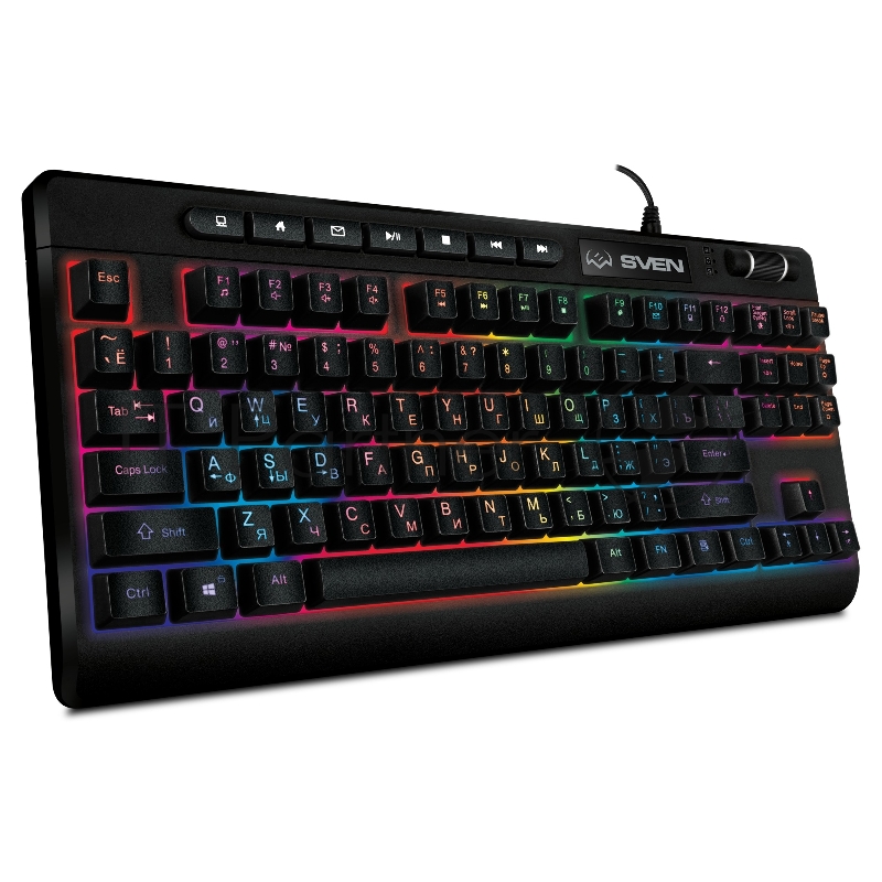 Клавиатура Sven KB-G8200 игровая (95кл, ПО, RGB-подсветка)