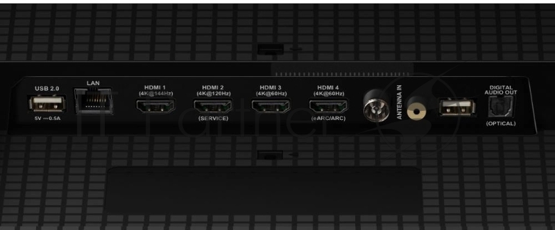 Телевизор QLED TCL 85 85C855 черный 4K Ultra HD 120Hz DVB-T DVB-T2 DVB-C DVB-S DVB-S2 USB WiFi Smart TV