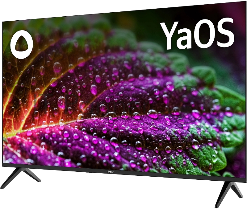 Телевизор LED BBK 50 50LEX-8249/UTS2C Яндекс.ТВ черный 4K Ultra HD 60Hz DVB-T2 DVB-C DVB-S2 USB WiFi Smart TV (RUS)