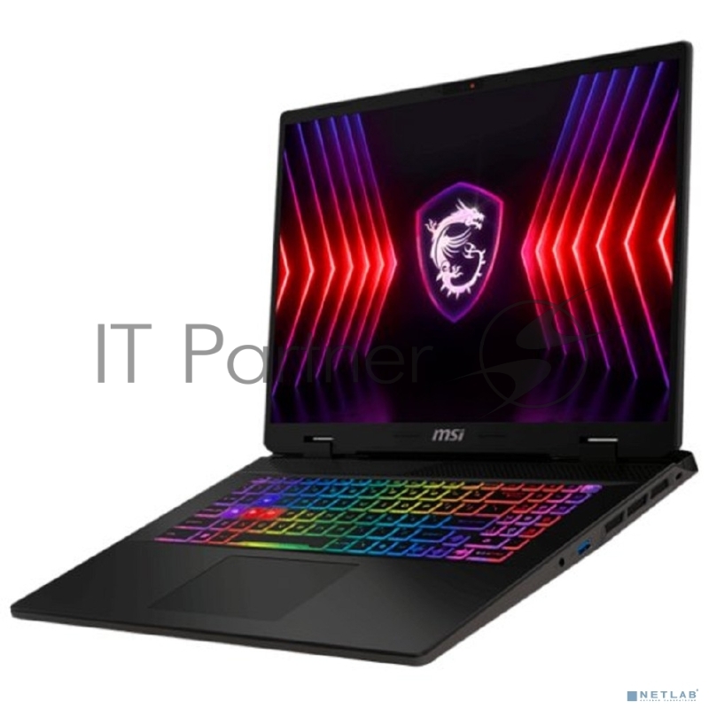 Ноутбук MSI Sword 17 HX B13VFKG-099XRU i7 13700HX/16Gb/SSD1Tb/RTX4060 8Gb/17/IPS/FHD+/DOS/grey spac