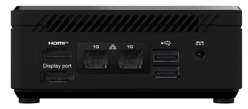 Неттоп MSI Cubi N ADL Intel Processor N200, 4Gb DDR4 SO-DIMM, 128GB SSD M.2, Intel UHD Graphics, noDVD, WiFi, BT, 65W, no keyboard&mouse, WinPro11, 1y war-ty