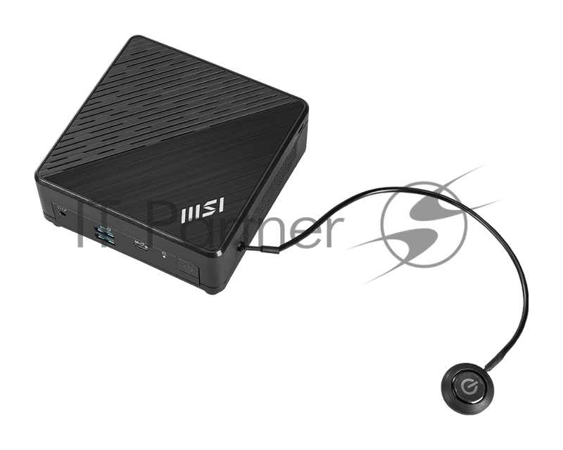 Неттоп MSI Cubi N ADL Intel Processor N200, 4Gb DDR4 SO-DIMM, 128GB SSD M.2, Intel UHD Graphics, noDVD, WiFi, BT, 65W, no keyboard&mouse, WinPro11, 1y war-ty