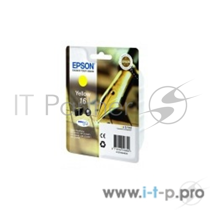 Картридж EPSON 16 желтый для WF-2010/WF-2510/WF-2540