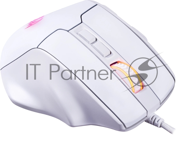 Мышка USB OPTICAL BULLSEYE WHITE RGB 71861 REDRAGON