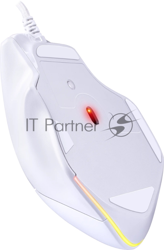 Мышка USB OPTICAL BULLSEYE WHITE RGB 71861 REDRAGON