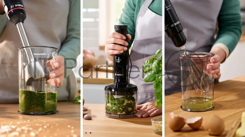 Блендер погружной Bosch MSM4B621 1000Вт черный