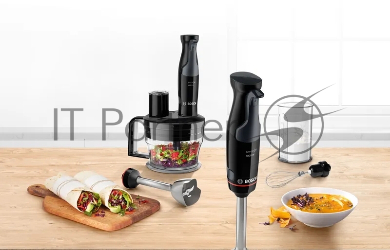 Блендер погружной Bosch MSM4B621 1000Вт черный
