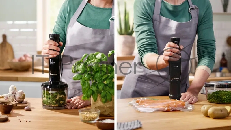 Блендер погружной Bosch MSM4B621 1000Вт черный