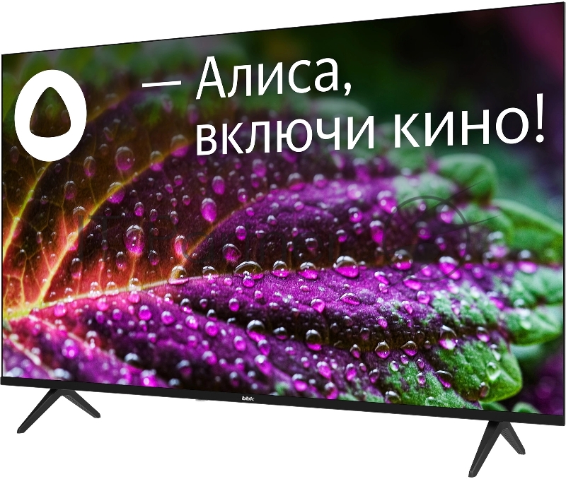 Телевизор LED BBK 55 55LEX-8249/UTS2C (B) черный 4K Ultra HD 60Hz DVB-T2 DVB-C DVB-S2 USB WiFi Smart TV (RUS)