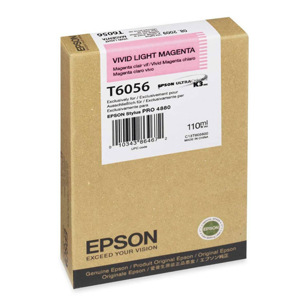 Картридж EPSON T6056 светло-пурпурный насыщенный для Stylus Pro 4880