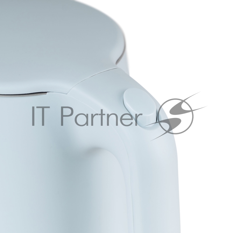 Чайник электрический GALAXY LINE GL 0327, небесный, пластик, двойная стенка из нержавеющей стали AISI 304 и пищевого пластика, 1800 Вт, 1,5 л, STRIX контроллер, индикатор работы, указатель максимального уровня воды