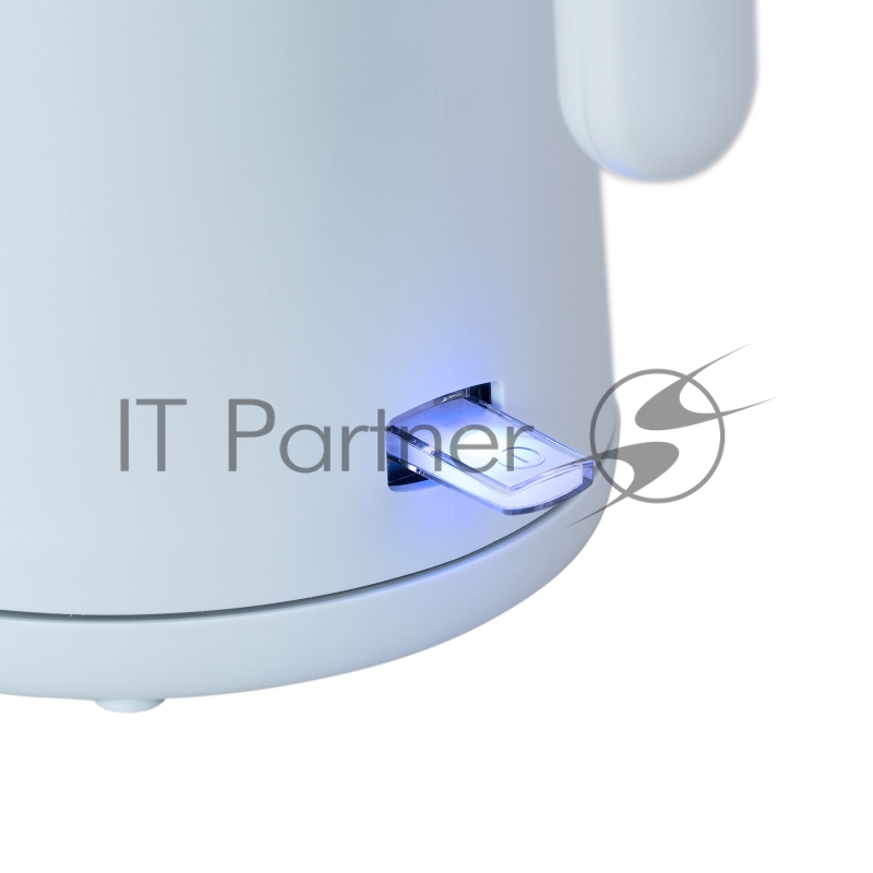 Чайник электрический GALAXY LINE GL 0327, небесный, пластик, двойная стенка из нержавеющей стали AISI 304 и пищевого пластика, 1800 Вт, 1,5 л, STRIX контроллер, индикатор работы, указатель максимального уровня воды