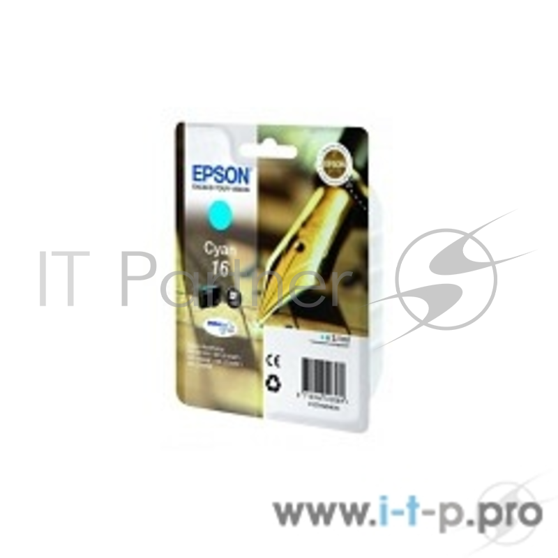 Картридж EPSON 16 голубой для WF-2010/WF-2510/WF-2540