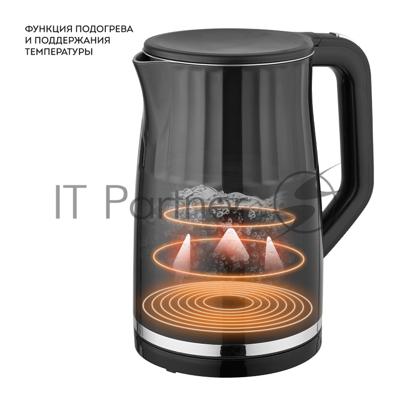 Дубль артикула 10749383 Чайник электрический Galaxy Line GL 0337 1.7л. 2200Вт черный