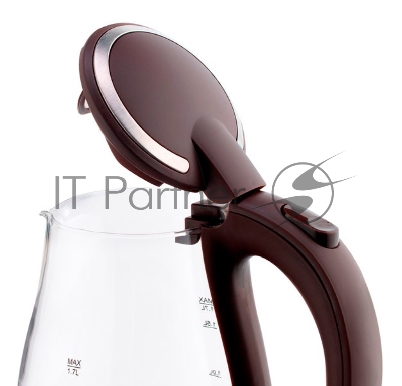 Чайник VITEK VT-8826, 1,7 л, 2200 Вт, металл/пластик