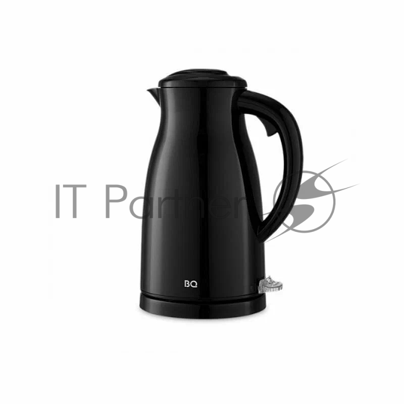 Чайник BQ KT1709S Black. Мощность:1800/Объем:1,5/ Совершенство деталей/ Благодаря классическому цветовому решению прибор гармонично впишется в кухонный интерьер/ Эффект термоса/ Герметичная крышка и двойние стенки прибора сохраняют и поддерживают тем