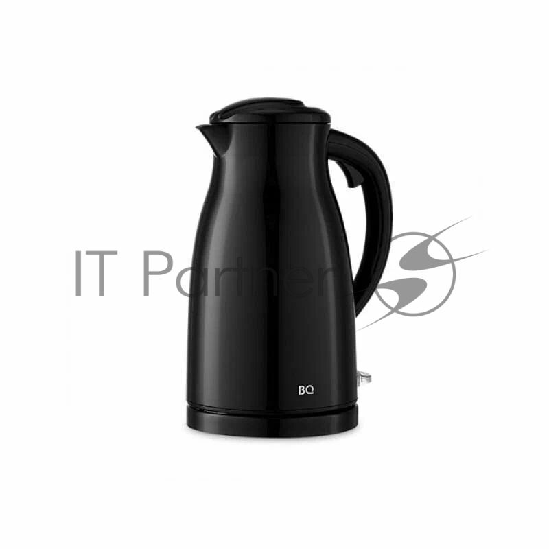 Чайник BQ KT1709S Black. Мощность:1800/Объем:1,5/ Совершенство деталей/ Благодаря классическому цветовому решению прибор гармонично впишется в кухонный интерьер/ Эффект термоса/ Герметичная крышка и двойние стенки прибора сохраняют и поддерживают тем