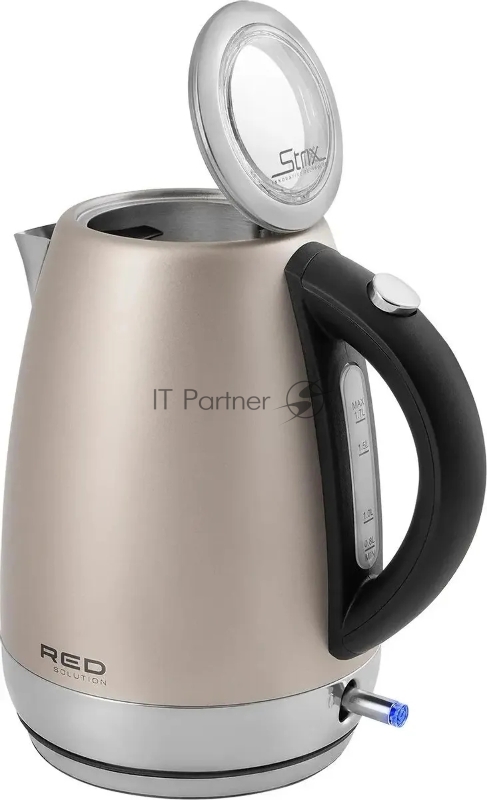 Чайник электрический Red Solution RK-M1552 1.7л. 2100Вт розовый корпус: нерж.сталь/пластик
