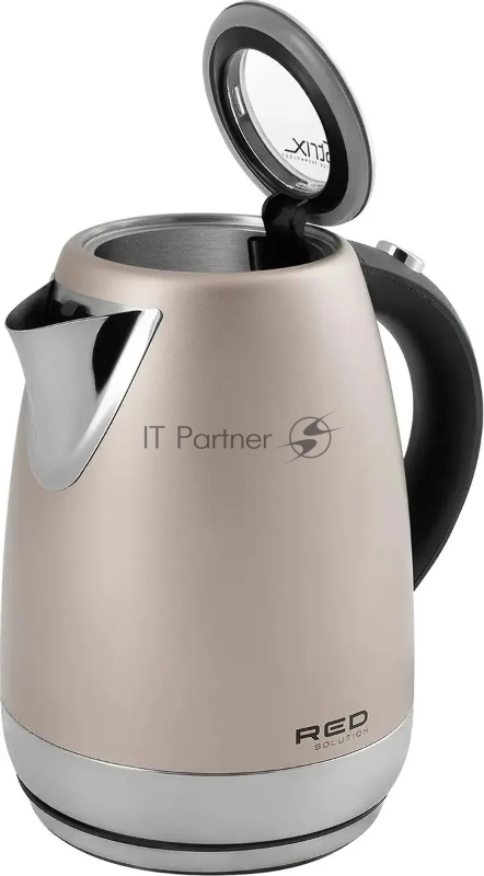 Чайник электрический Red Solution RK-M1552 1.7л. 2100Вт розовый корпус: нерж.сталь/пластик