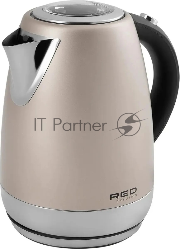 Чайник электрический Red Solution RK-M1552 1.7л. 2100Вт розовый корпус: нерж.сталь/пластик