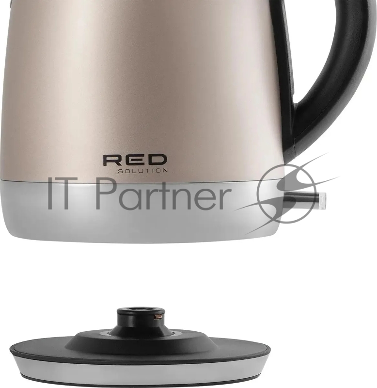 Чайник электрический Red Solution RK-M1552 1.7л. 2100Вт розовый корпус: нерж.сталь/пластик