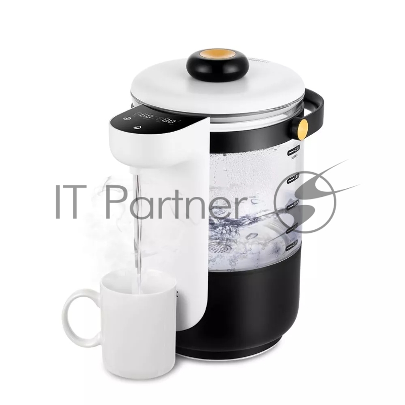 Термопот Kitfort КТ-2521 2л. 1600Вт черный/белый