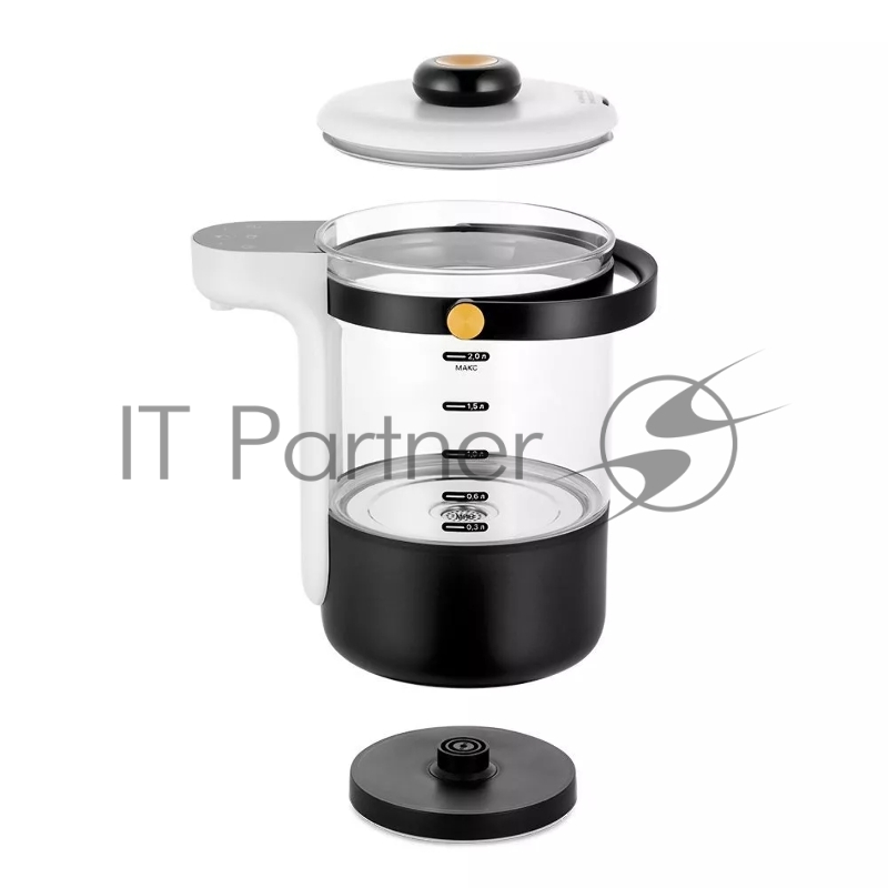 Термопот Kitfort КТ-2521 2л. 1600Вт черный/белый