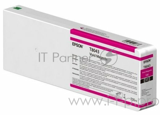 Картридж EPSON T8043 пурпурный повышенной емкости для SC-P6000/P7000/P8000/P9000