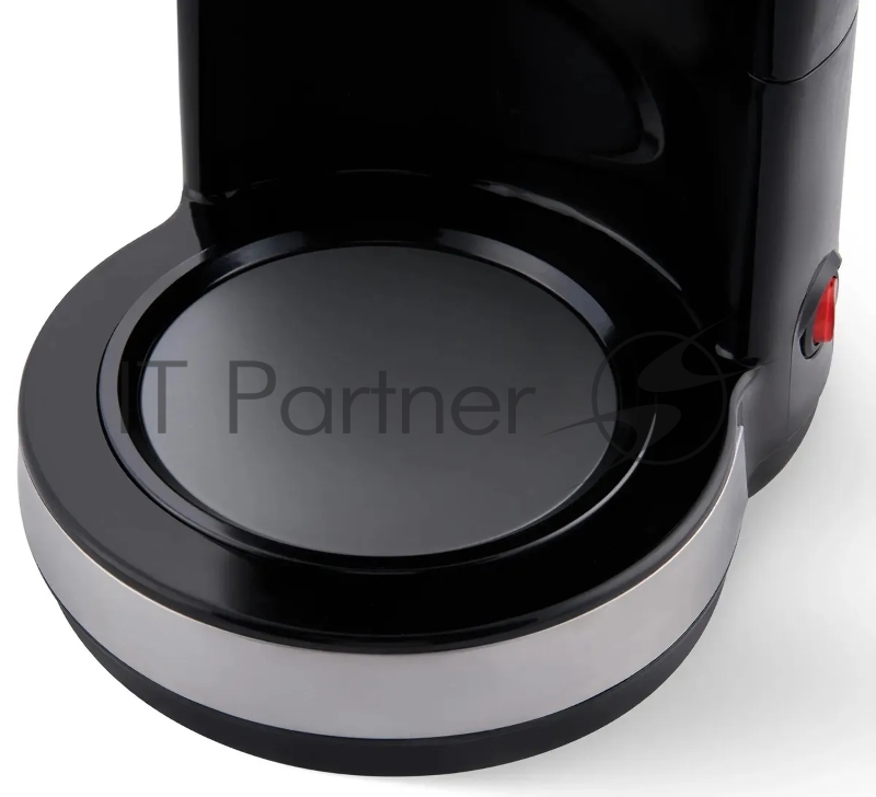 Кофеварка капельная Domfy metal DSM-CM301 1000Вт черный/серебристый