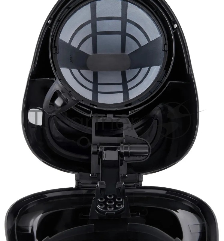 Кофеварка капельная Domfy metal DSM-CM301 1000Вт черный/серебристый