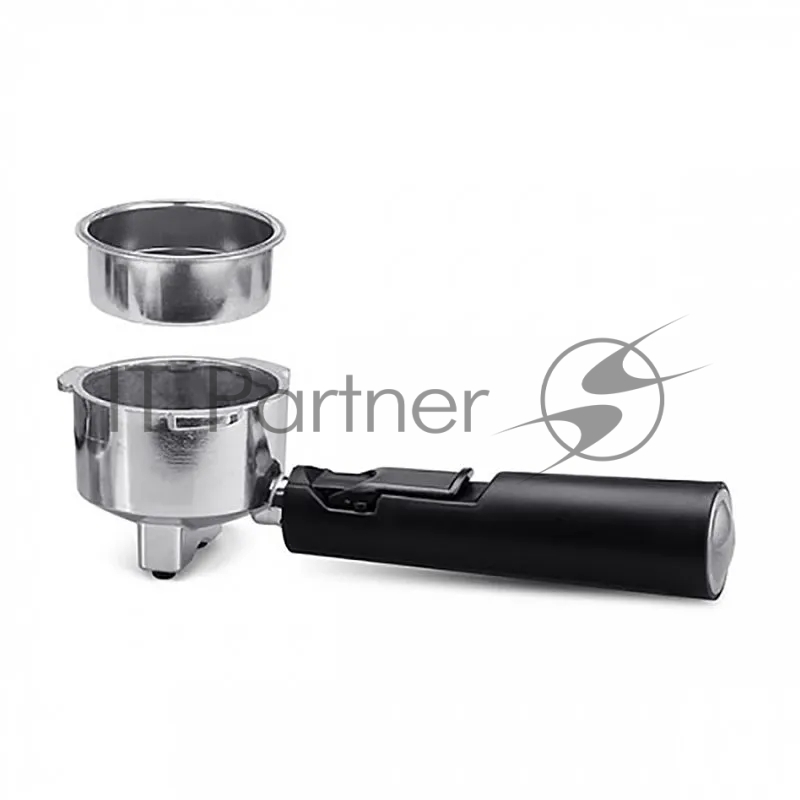 Кофеварка эспрессо BQ CM1006 Black-Steel, Мощность 850 Вт, Давление 15 бар, Объем 1.5 л, Система SafeFlap.