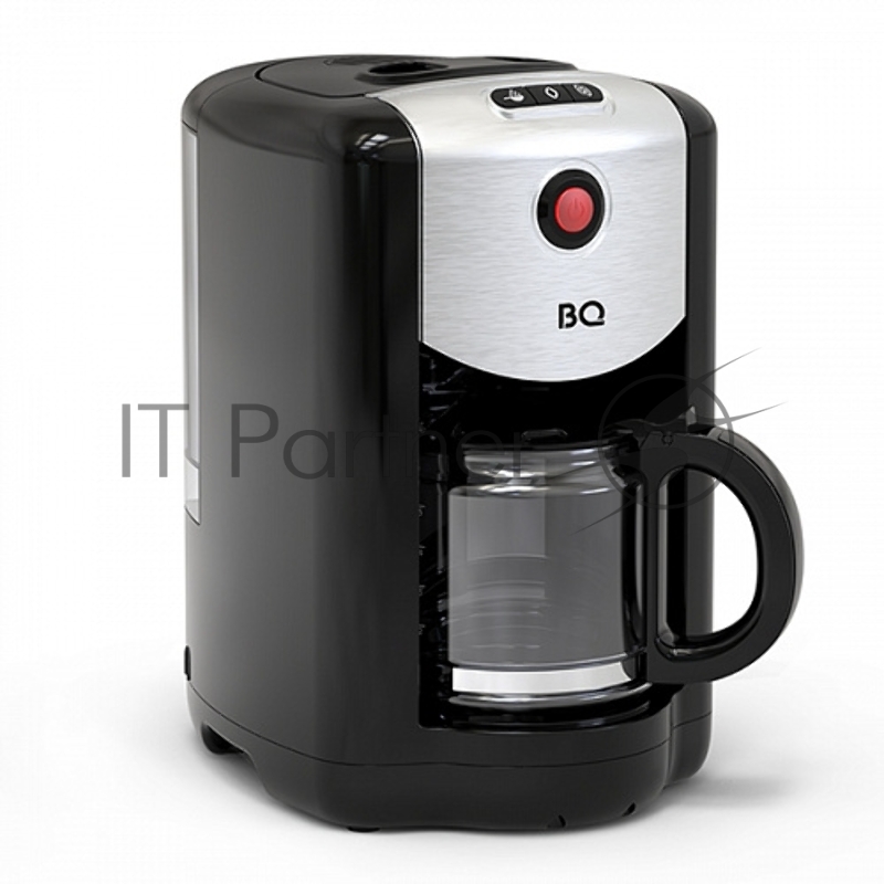 Капельная кофеварка со встроенной кофемолкой BQ CM1009 Black-Steel, Мощность 700 Вт, Объем 625 мл, 70 г объем кофемолки, Функция автоподогрева, Встроенная кофемолка. Измельчает зерна непосредственно перед завариванием для раскрытия аромата кофе, Защи