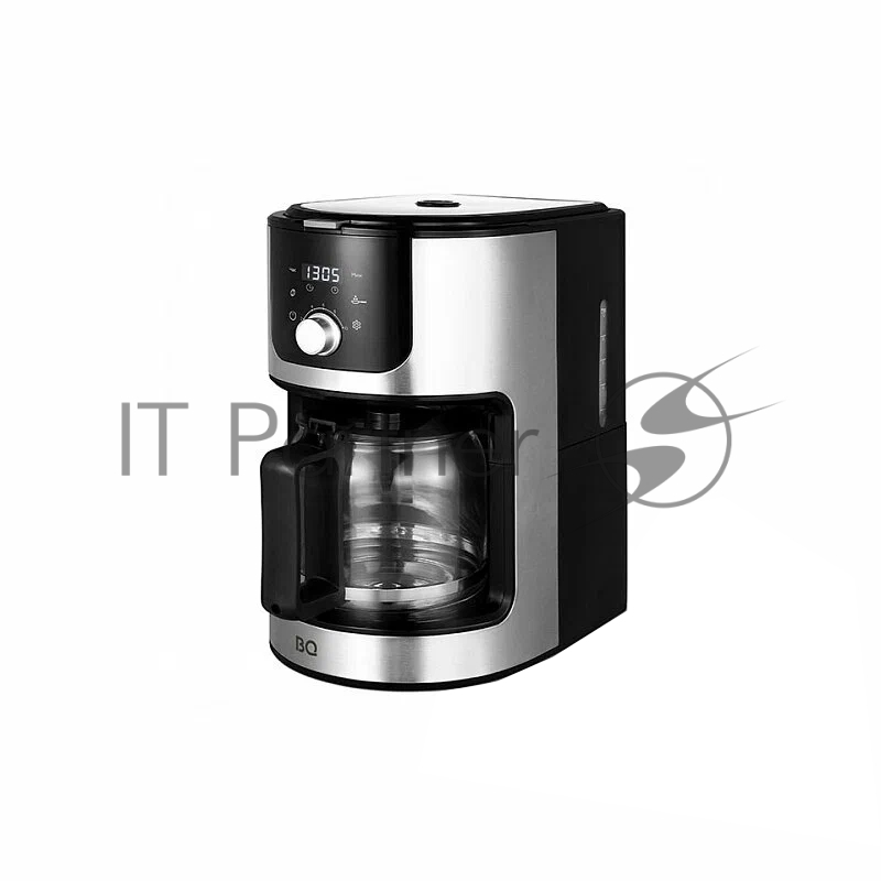 Капельная кофеварка со встроенной кофемолкой BQ CM1010 Black-Steel, Мощность 1050 Вт, Объем 1.2 л, 60 г объем кофемолки, Функция автоподогрева, Встроенная кофемолка. Измельчает зерна непосредственно перед завариванием для раскрытия аромата кофе, Уста