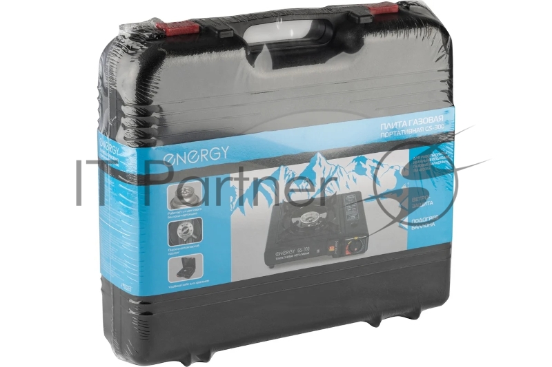Плитка газовая портативная ENERGY GS-300 (2 типа подключения)