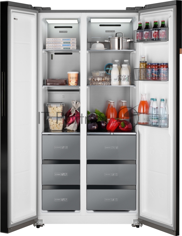 Холодильник WEISSGAUFF WSBS 590 INVERTER NO FROST INOX