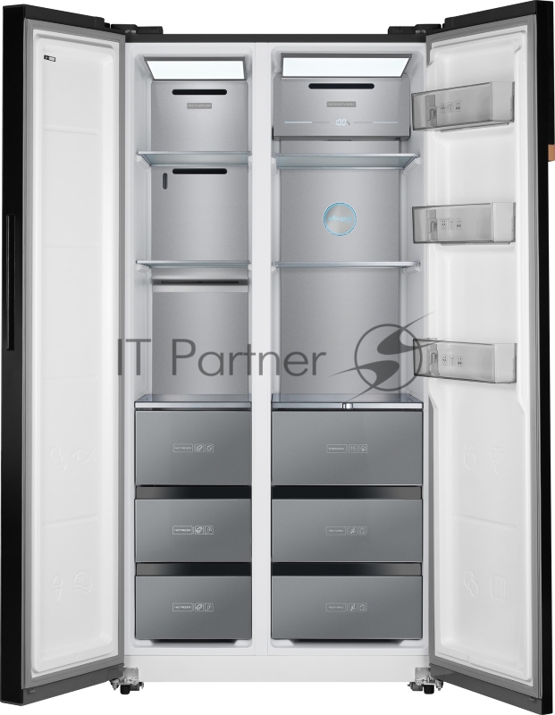 Холодильник WEISSGAUFF WSBS 590 INVERTER NO FROST INOX