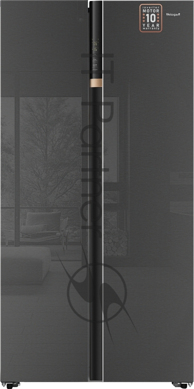 Холодильник WEISSGAUFF WSBS 590 INVERTER NO FROST INOX