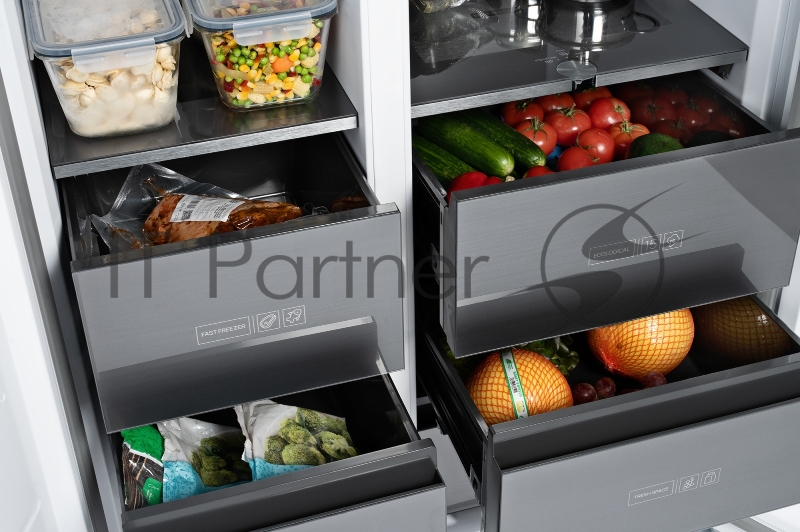 Холодильник WEISSGAUFF WSBS 590 INVERTER NO FROST INOX