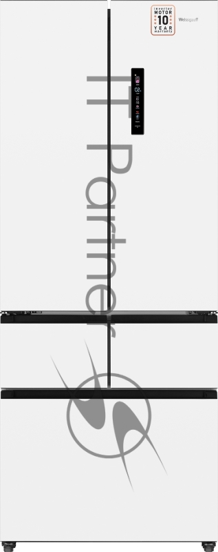 Холодильник WEISSGAUFF WFD 450 INVERTER NO FROST WHITE