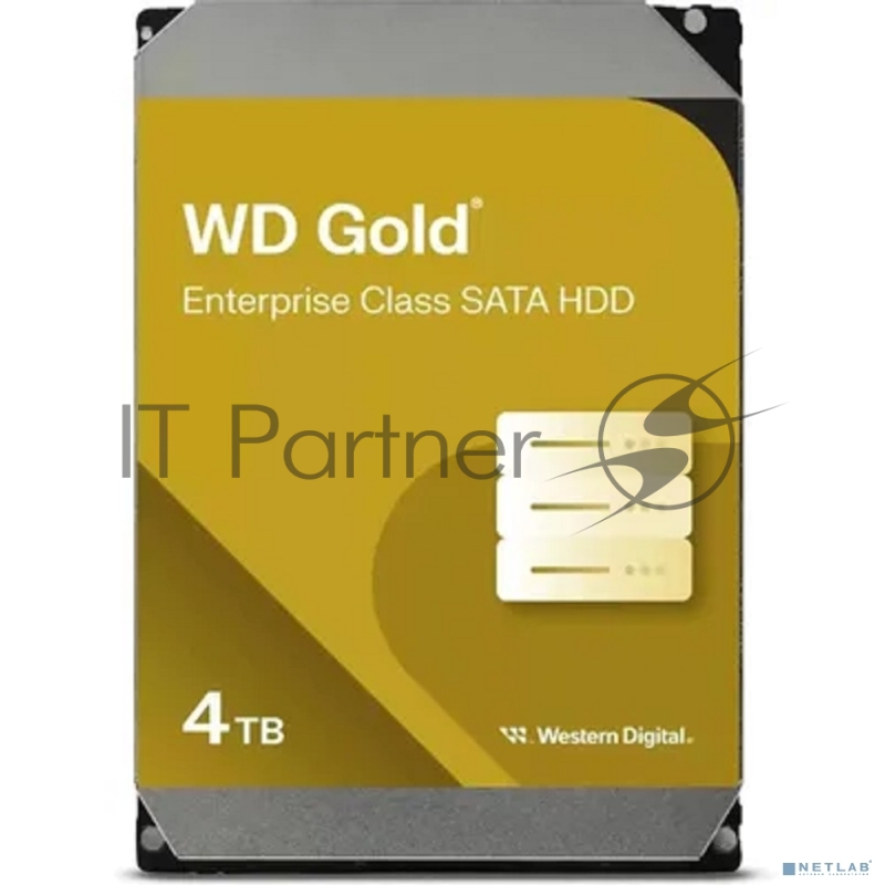 Жесткий диск WD SATA-III 4TB WD4004FRYZ Desktop Gold 512E (7200rpm) 256Mb 3.5