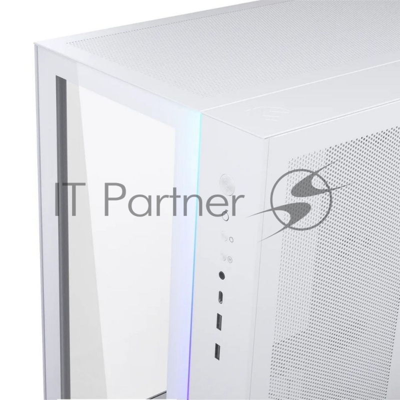 Корпус MagniumGear NEO Qube 2, White, Dual System, ARGB Strip, боковая и передняя панель Tempered Glass, Mid-Tower / MG-NE620Q_DWT02_RU