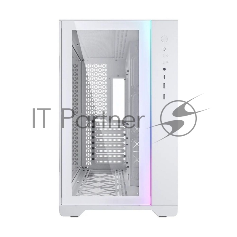 Корпус MagniumGear NEO Qube 2, White, Dual System, ARGB Strip, боковая и передняя панель Tempered Glass, Mid-Tower / MG-NE620Q_DWT02_RU