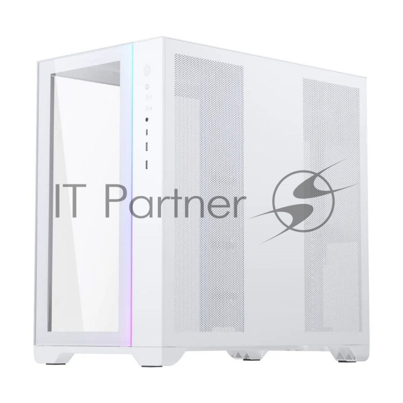 Корпус MagniumGear NEO Qube 2, White, Dual System, ARGB Strip, боковая и передняя панель Tempered Glass, Mid-Tower / MG-NE620Q_DWT02_RU