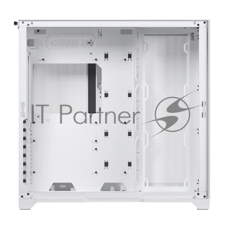 Корпус MagniumGear NEO Qube 2, White, Dual System, ARGB Strip, боковая и передняя панель Tempered Glass, Mid-Tower / MG-NE620Q_DWT02_RU
