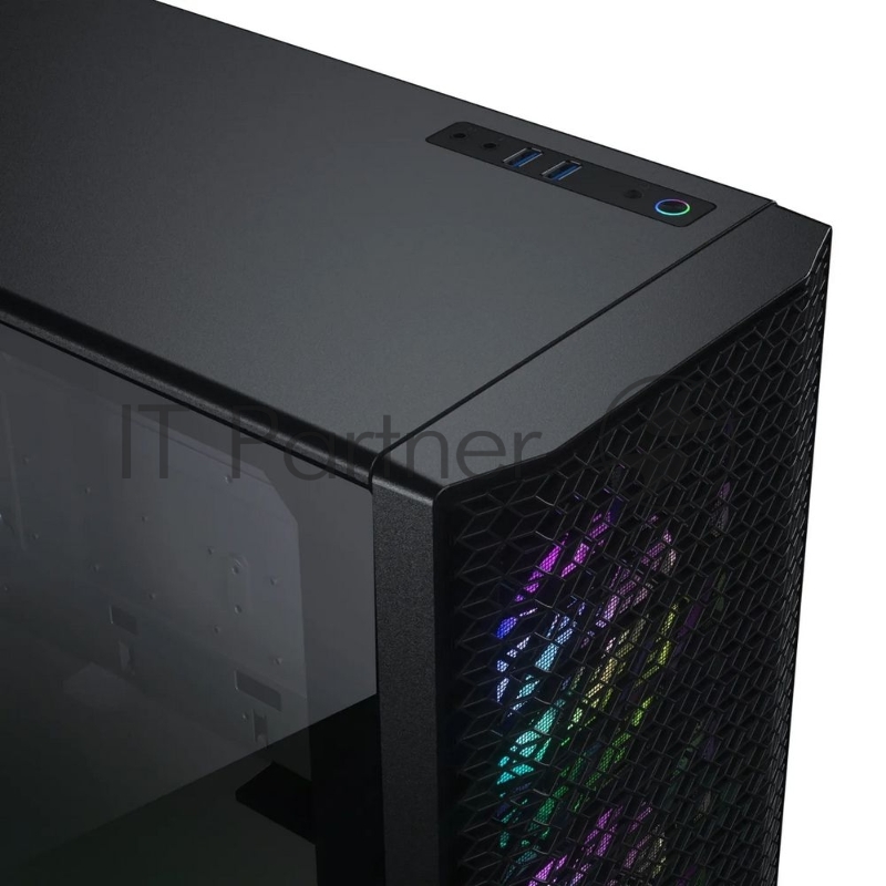 Корпус MagniumGear NEO Air Black, 2х 120mm ARGB Fan, боковая панель Tempered Glass, Mid-Tower MG-NE520A_DBK02_RU