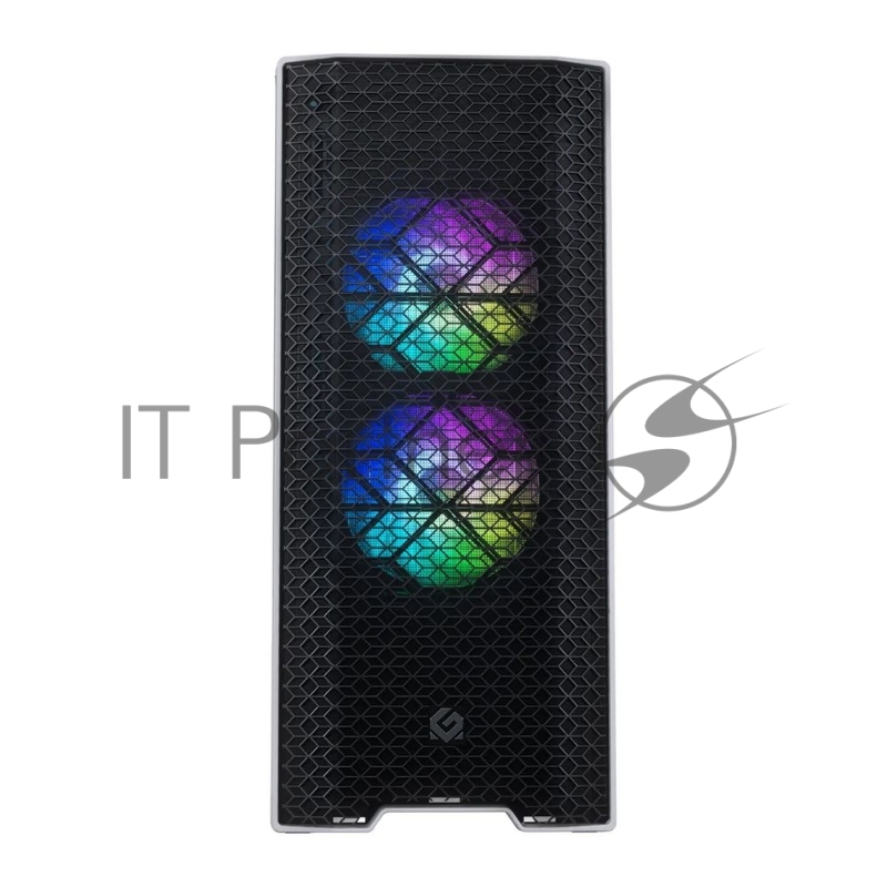 Корпус MagniumGear NEO Air White, 2х 120mm ARGB Fan, боковая панель Tempered Glass, Mid-Tower / MG-NE520A_DBW02_RU