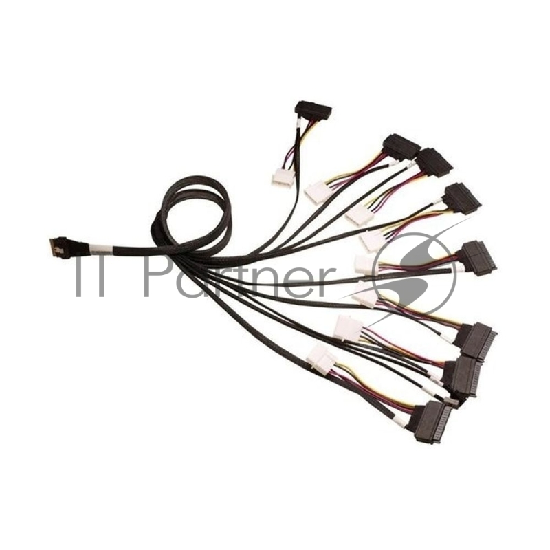 Кабель ACD-60006-ZC Slimline SASx8 (SFF8654) -to- 8x U.3 Direct, 1M, (аналог Broadcom 05-60006-00) {30}