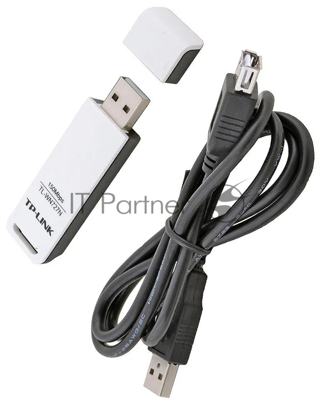 Сетевой адаптер TP-Link SOHO TL-WN727N 150M Wireless Lite-N USB Adapter,Ralink chipset,1T1R,2.4Gh
